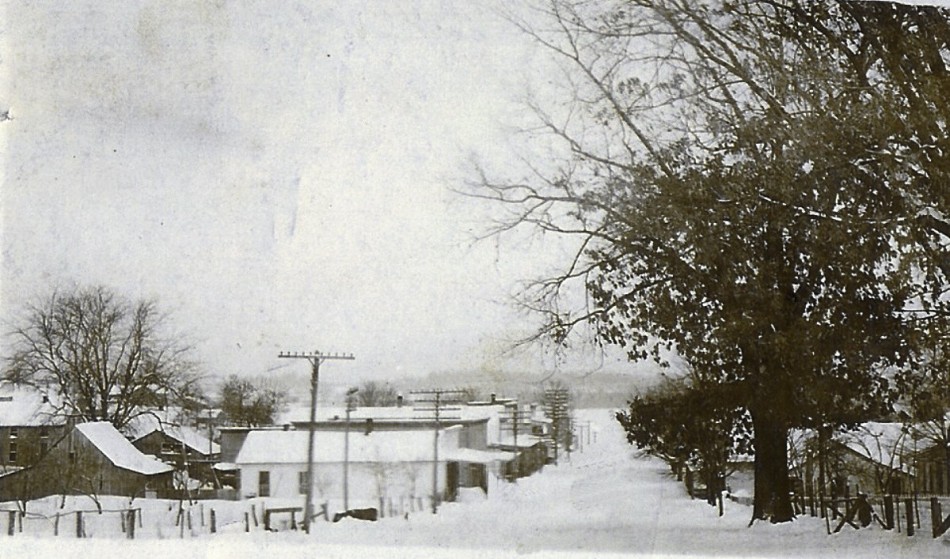 044 Snow scene toward river